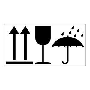 Label Orient. Arrows + Fragile + Keep dry